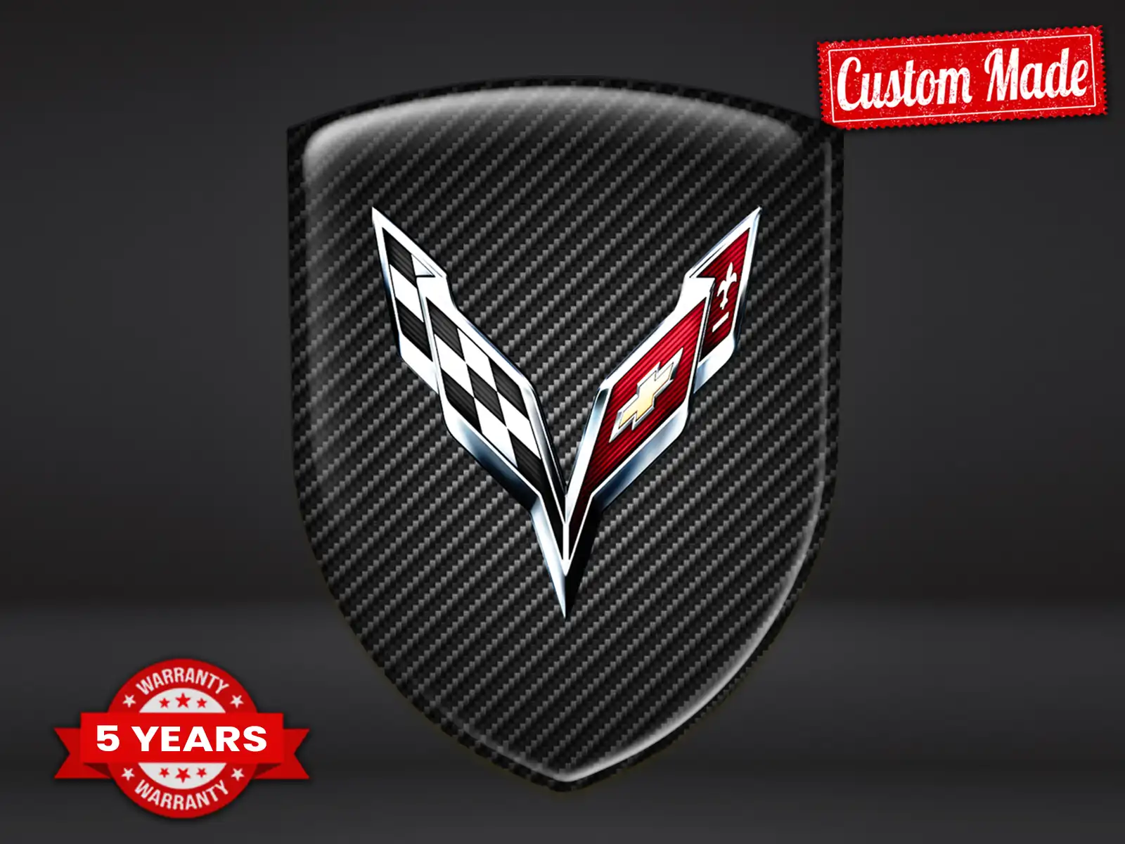Corvette Parabrisas Personalizados Limitados Estilo Personalizable